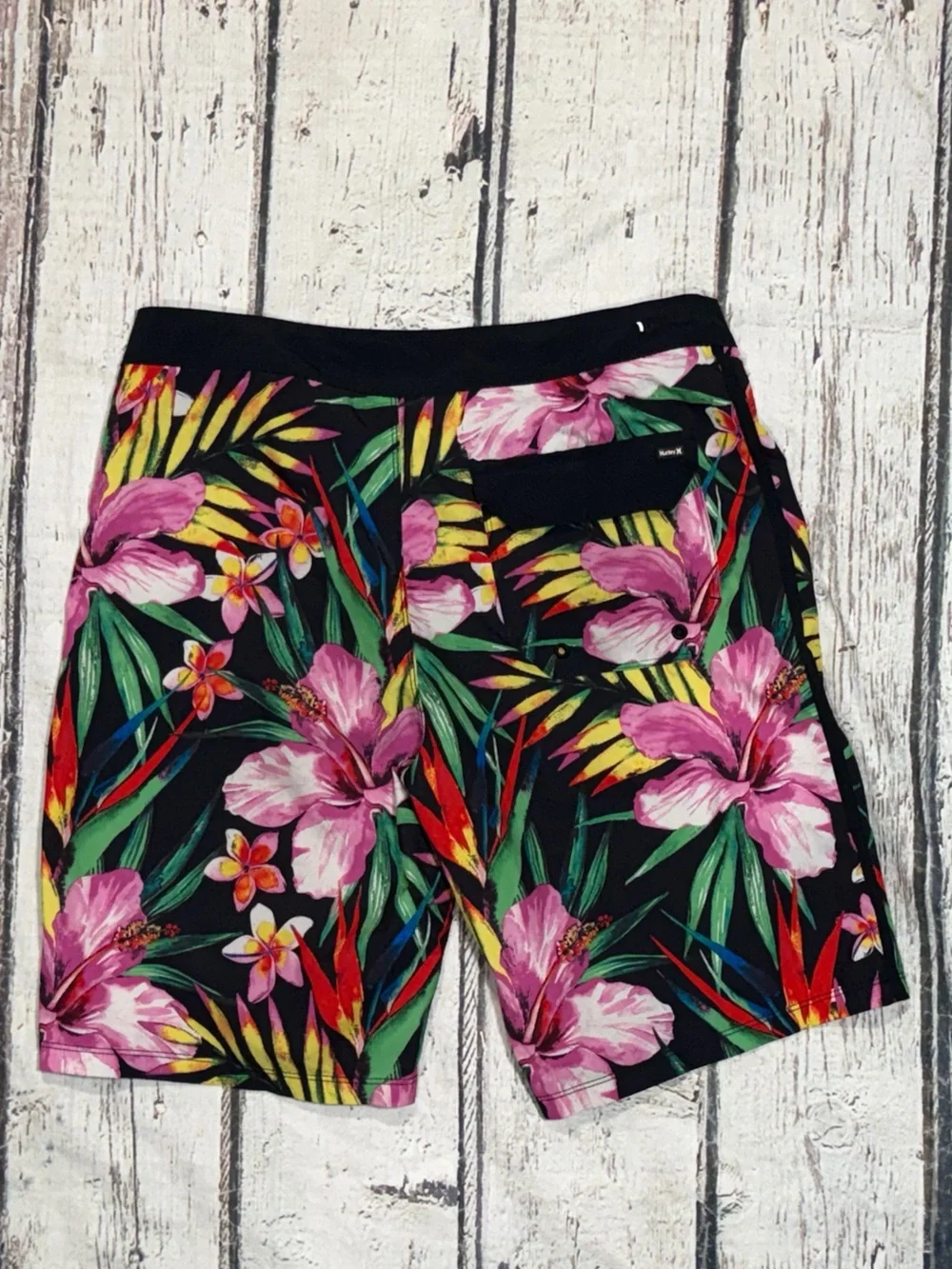 Hurley Tropical Plants Board Shorts Swim Trunks Swimsuit Surfing Men's